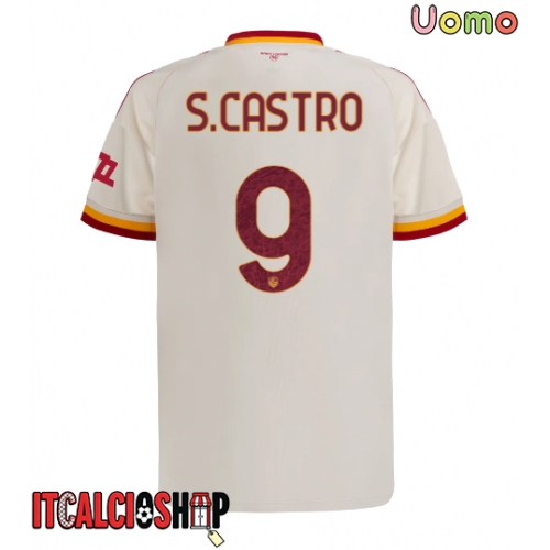 AS Roma Santiago Castro #9 Seconda Maglia 2026-27 Manica Corta
